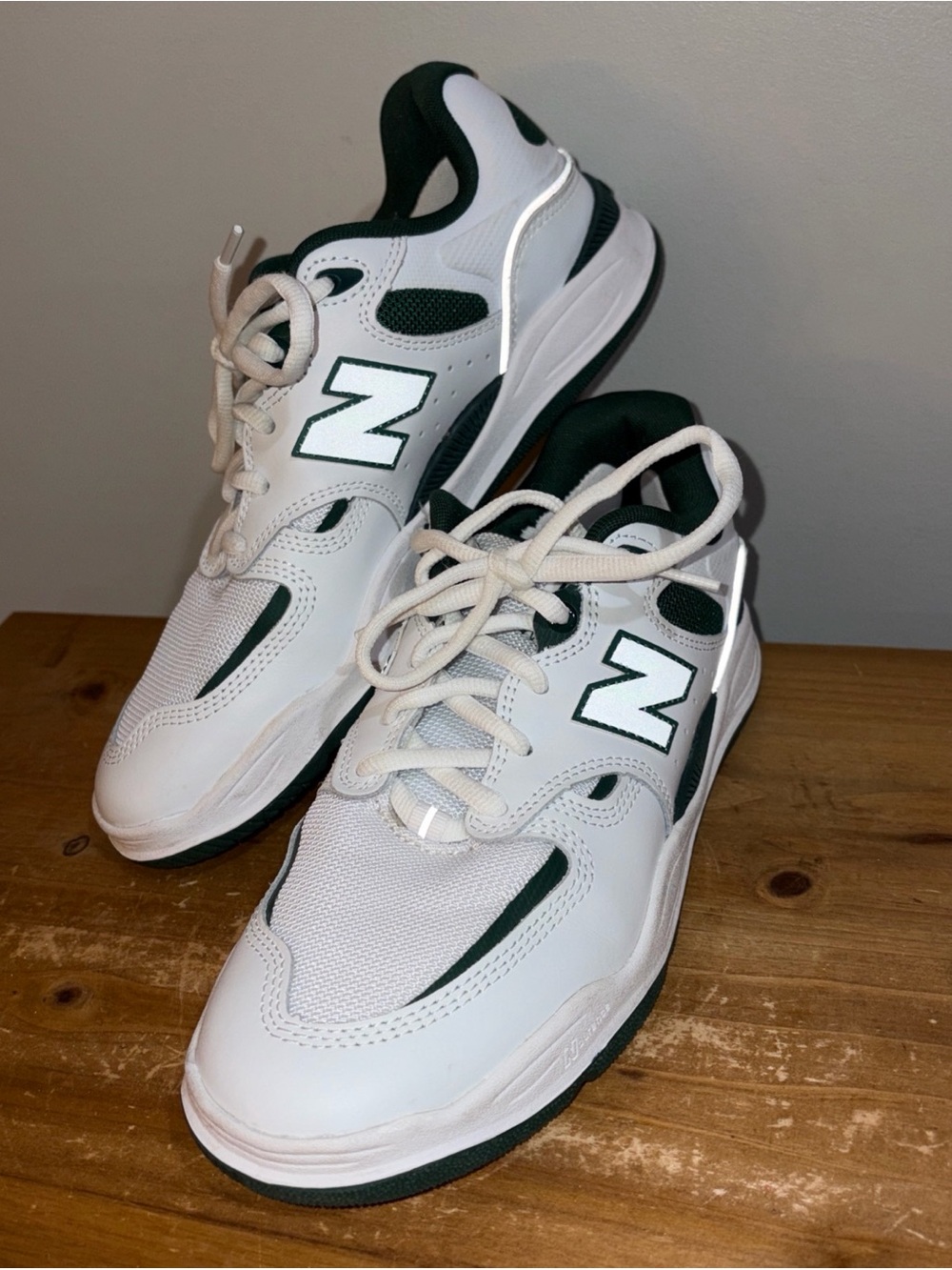 New Balance Tiago Lemos 1010 Men’s White/Green Sneakers Size 8.5